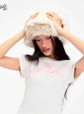 teenteens 小羊印花护耳保暖帽