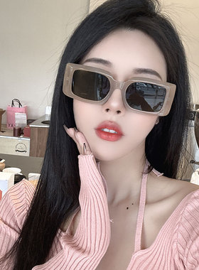 辣妹搞怪蹦迪度假欧美复古墨镜