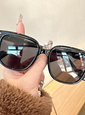 韩版新款大框素颜女潮男方形墨镜