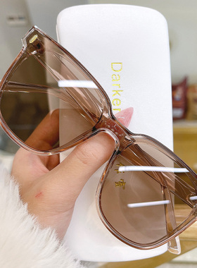 韩版墨镜红太阳开车大脸显瘦街拍