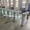 Unit personnel entry and exit access control attendance three-roller rotary gate machine face recognition pole gate half-height channel