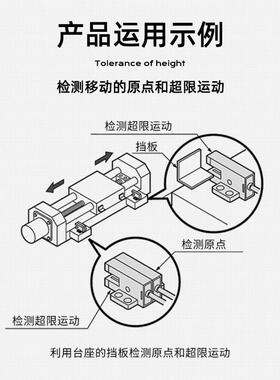 U槽型光电开关EE-SX672-WR带线感应传感器高品质进口芯片光电开关