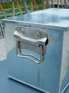 车载铁皮工具箱收纳货车外置不锈钢箱带锁收纳盒子大容量铁箱子