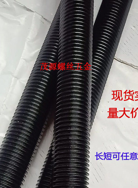 12.9级高强度丝杆螺杆 牙条螺柱全螺纹M8M10M12M16M20M36M48M60