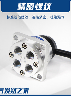 气动元件手动阀 一进二出手转阀K34R6-8D K34R6-8气控代替K34R7-8