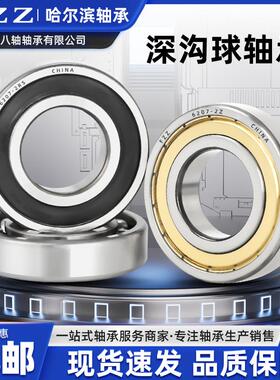 哈尔滨HRB高速深沟球滚珠轴承6816 6817 6818 6819 6820 2Z 2RZ