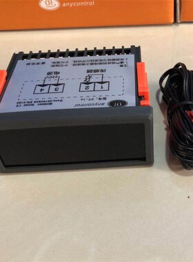 工业激光冷水机商用洗碗机嵌入式电子带探头数显数字温度显示器