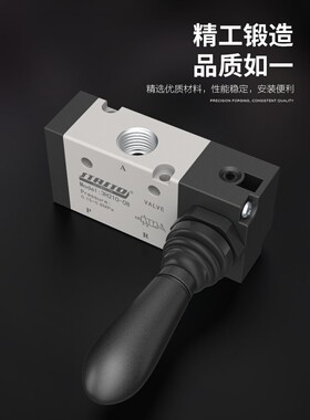 气动开关两二位三通手扳阀3H210-08气动手动换向阀气阀门3H310-10