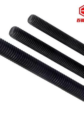 高强度8.8级12.9级1.2米/1.5米加长丝杆全牙通丝螺纹M16M20M24M30