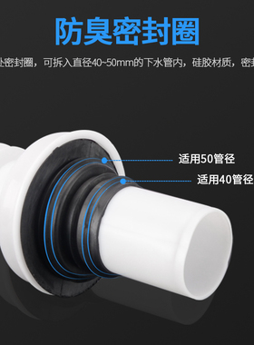 小便池下水管壁挂式小便斗排水管排尿管防臭S弯小便器配件PVC软管