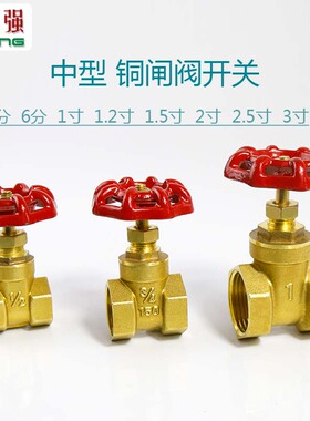 格强全铜闸阀4分 6分 1寸 1.2寸 dn15 dn20 dn32自来水阀门开关