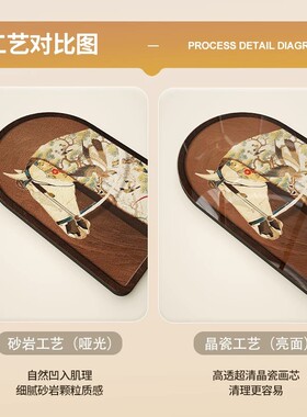 侘寂风入户玄关装饰画高级感走廊过道挂画客厅电视背景墙茶室壁画