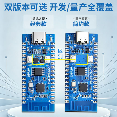 合宙同功能 ESP32C3开发板 用于ESP32C3芯片功能2.4GWIFI蓝牙模块 - 图2