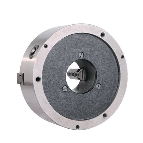 浙江园牌高精度k10-80二爪联动自定心卡盘125-400机床附件250真品 - 图1