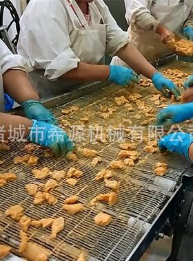 小黄鱼上浆机 多春鱼海产品裹浆机 鸡排鱼排挂浆裹粉生产线厂家