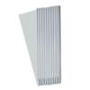 Multifunctional 10-position retractable attendance punch rack employee card slot warehouse shelf material inventory card card