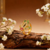 De Share Lilac Jewelry Gold Ring Women's Pure Gold 999 Ring Inlaid Ring Senying Minzong Original