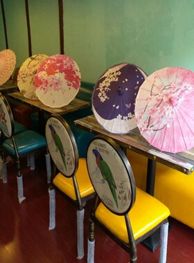 定做儿童伞及特大尺寸不防雨古典油纸伞绸布伞舞蹈伞演出伞道具伞