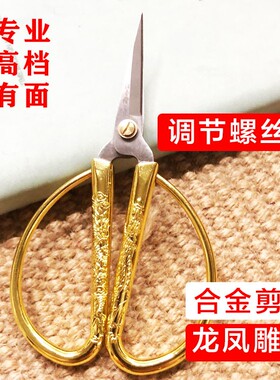 汪吾铨剪纸专用剪刀尖头特细剪子中小学生用手工剪窗花儿童小剪刀