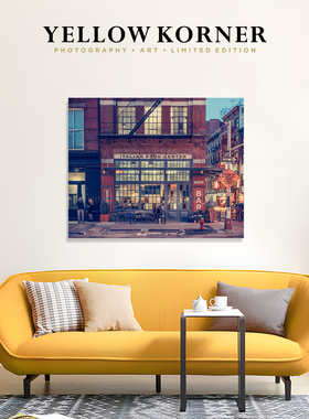YELLOW KORNER法国原装进口《The Italian Food Center NY》挂画