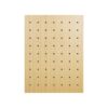 Solid wood hole board wall wall rack custom partition wall desktop bookshelf storage shelf simple hanging board