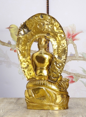 纯铜药王孙思邈铜像家居摆件名医圣神医孙思邈神像工艺品摆设神医