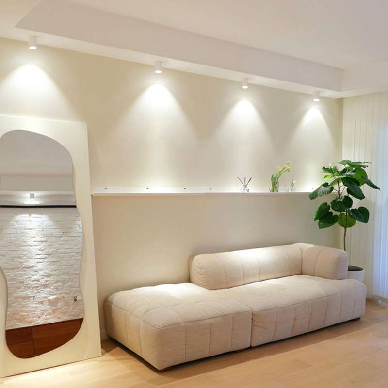 Manufacturer LED surface mounted spotlight clothing store hotel wall washer simple living room restaurant commercial downlight