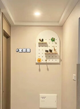 穿孔板米箱装饰画分配门装饰阻挡网红垂直模型2022全新储物架创意