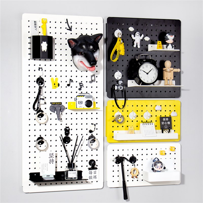 Weimojishe hole board accessories bracket hook punch-free desktop desk office organizer storage artifact