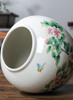 高级感颜值景德镇陶瓷水培花瓶家居装饰摆件中式白色花瓶源头厂家