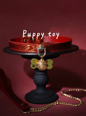 「puppy toy」镭射黑银蛇纹铃铛项圈chocker情侣项链颈圈定制刻字