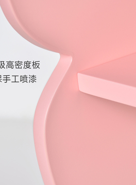 美式装饰隔板置物架墙面木质蝴蝶样板房床头收纳儿童房间布置挂件