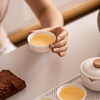 Lamb fat jade white porcelain travel kung fu tea set portable camping outdoor teapot drinking tea quick guest cup