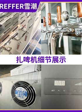 定制扎啤机啤酒机全自动冷藏柜制冷机生酒吧商用打