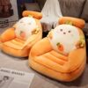 Japanese large futon cushion lazy floor tatami bedroom living room sofa floor pouf bay window cushion butt cushion