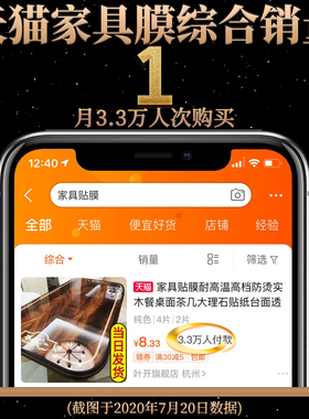 家具贴膜耐高温高档防烫实木餐桌面茶几大理石贴纸台面透明保护膜