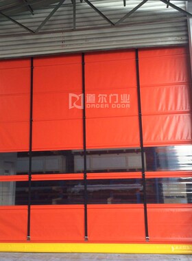 多规格抗风防尘快速卷帘门供应 工业厂房自动门 防火不锈钢卷帘门