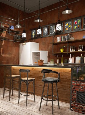 新品复古水泥灰墙纸工业风 服装店餐厅酒吧网咖仿水泥纹灰色壁纸