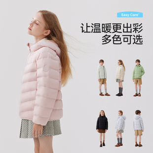 雪中飞童装男童轻薄羽绒服2026新款