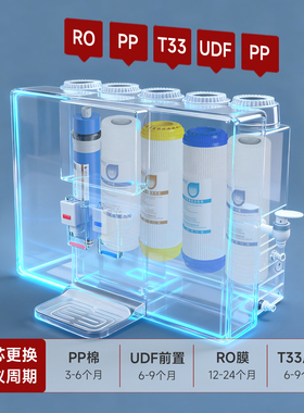 先科净水器反渗透加热直饮一体机