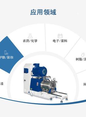连续生产棒销卧式砂磨机聚氨酯砂磨机油漆研磨机设备纳米陶瓷材料