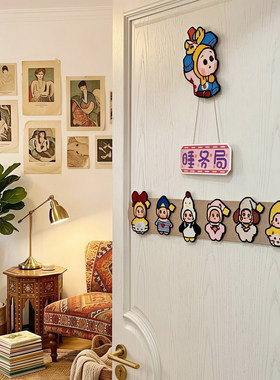 拼豆毛毡板魔术贴diy挂件展示牌