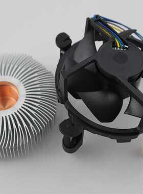 电脑散热器台式机散热器 CPU 冷却风扇适用于 1156/1155静散热器