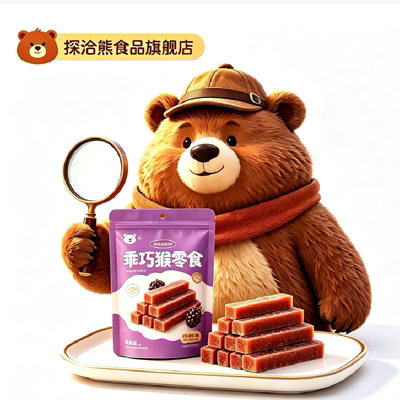 探洽熊桑葚山楂条无添加420g