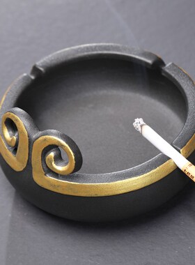 新中式创意个性时尚齐天大圣烟灰缸茶几办公室家用客厅酒吧装饰品