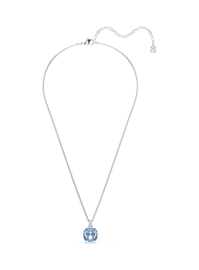 施华洛世奇冰蓝女士吊坠项链新品