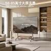 Stainless steel TV mobile bracket arch bridge floor cart large size shelf suitable for 43-100 inch TV cabinet