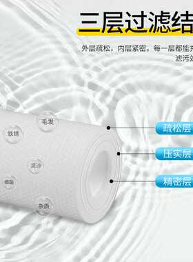 直销 20寸PP棉滤芯商用纯水机净水器1微米5微米PPF前置过滤芯