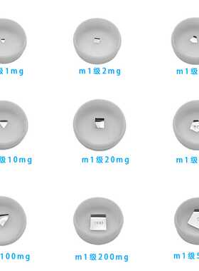 兴玲F2级标准不锈钢砝码精密毫克砝码1mg2mg5mg10mg500mg片码