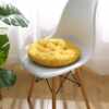 One piece free shipping round futon tatami thickened floor cushion home bay window fabric cushion round chair cushion